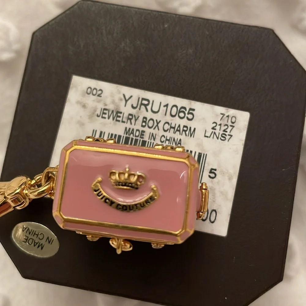 Vintage RARE jewelry box charm NIB YJRU1065 tagged box never been used - Picture 14 of 17